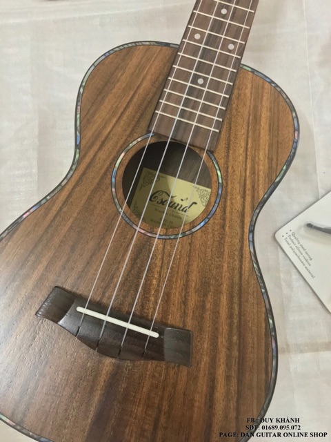 ĐÀN UKULELE CONCERT MẶT GỖ CAO CẤP