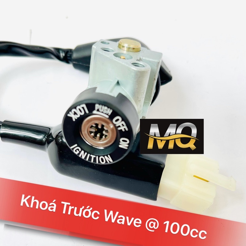 BỘ Ổ KHOÁ WAVE A 100cc 2007-2015 (8 CẠNH ĐIỆN VÀ YÊN)