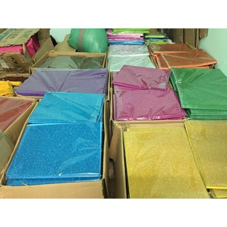 XỐP KIM TUYẾN, lẻ 1 tờ khổ lớn 40x50cm