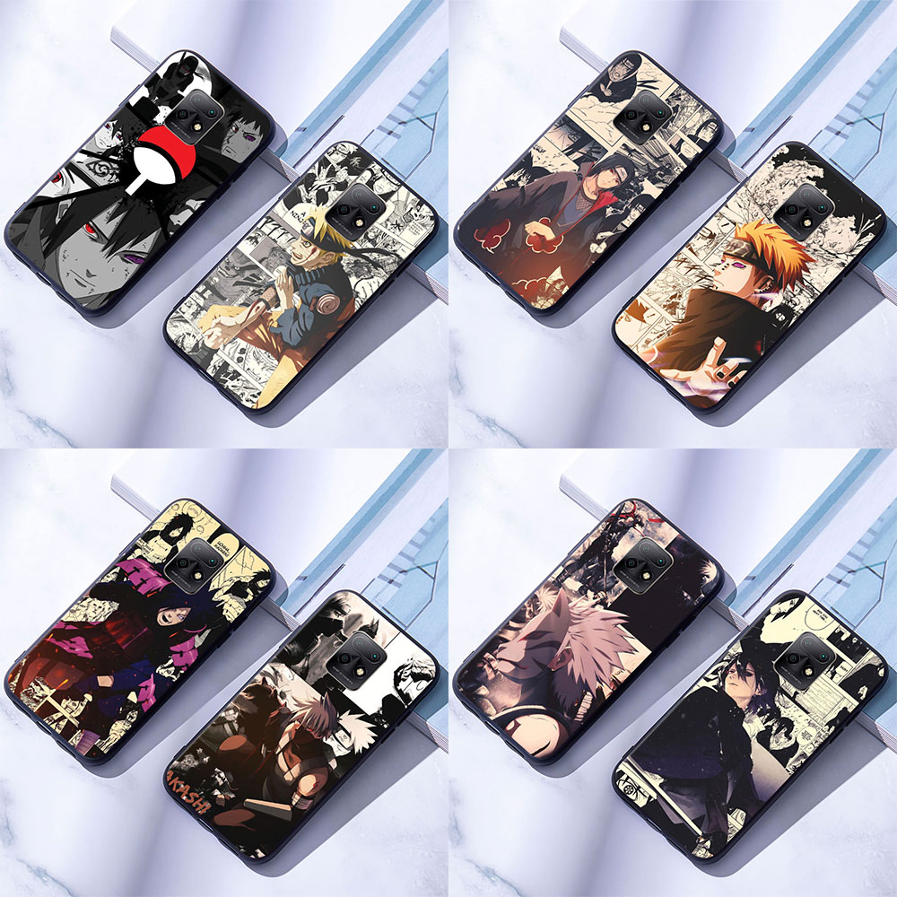 Ốp lưng TPU mềm Xiaomi Redmi 9 9A 9C Note 9 9S Pro Max Naruto 6