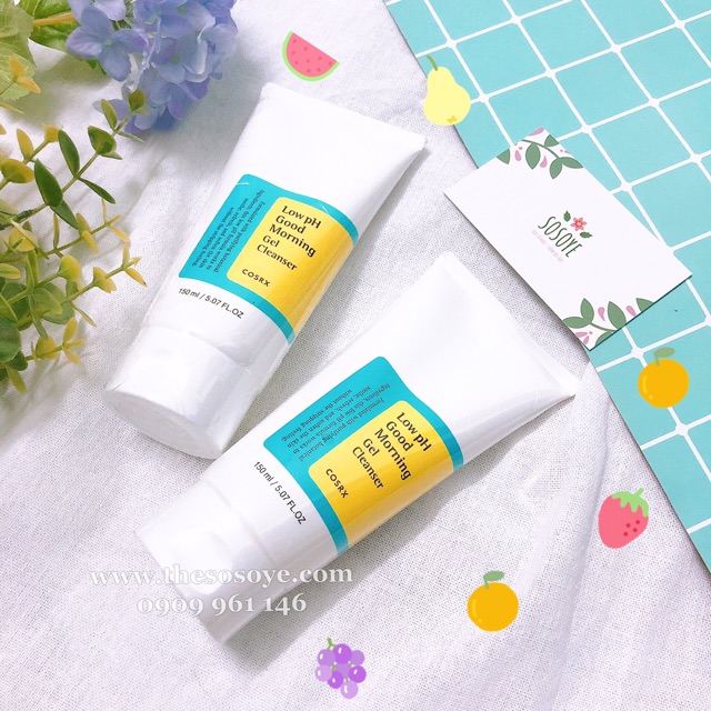 Sữa Rửa Mặt Dịu Nhẹ Cosrx Low PH Good Morning Gel Cleanser Hàn 150 ml