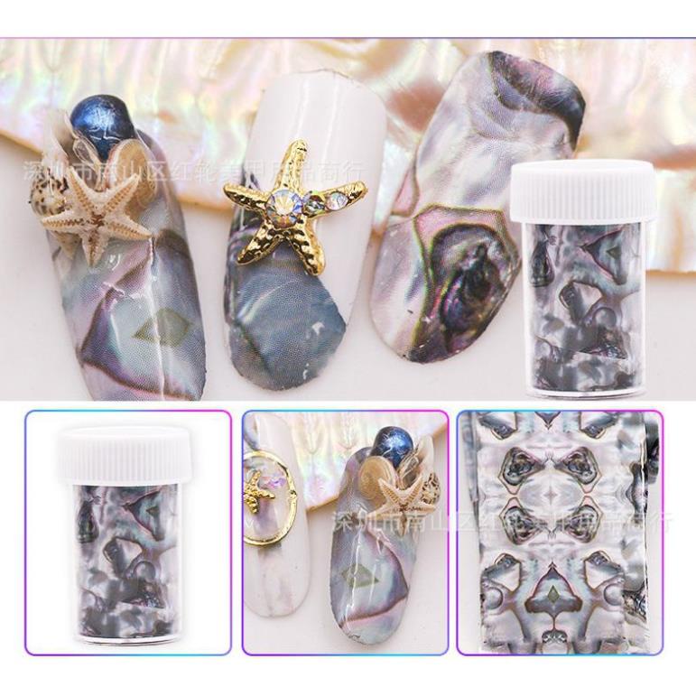 FOIL dán móng vân đá ( cần kết hợp với gel foil hoặc keo foil )