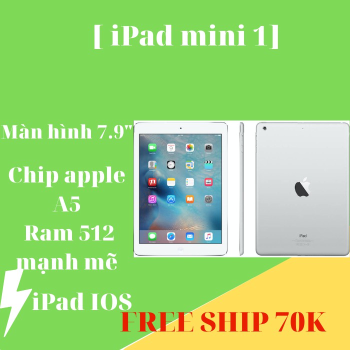 Ipad mini CHÍNH HÃNG BH 6 tháng | BigBuy360 - bigbuy360.vn