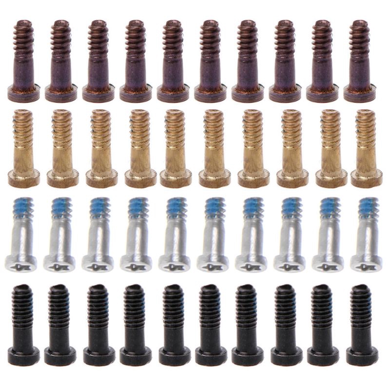 10Pcs Torx Screw 5-Point Star Bottom Screws Kit For iPhone 6/6S/6 Plus/6S Plus/5S