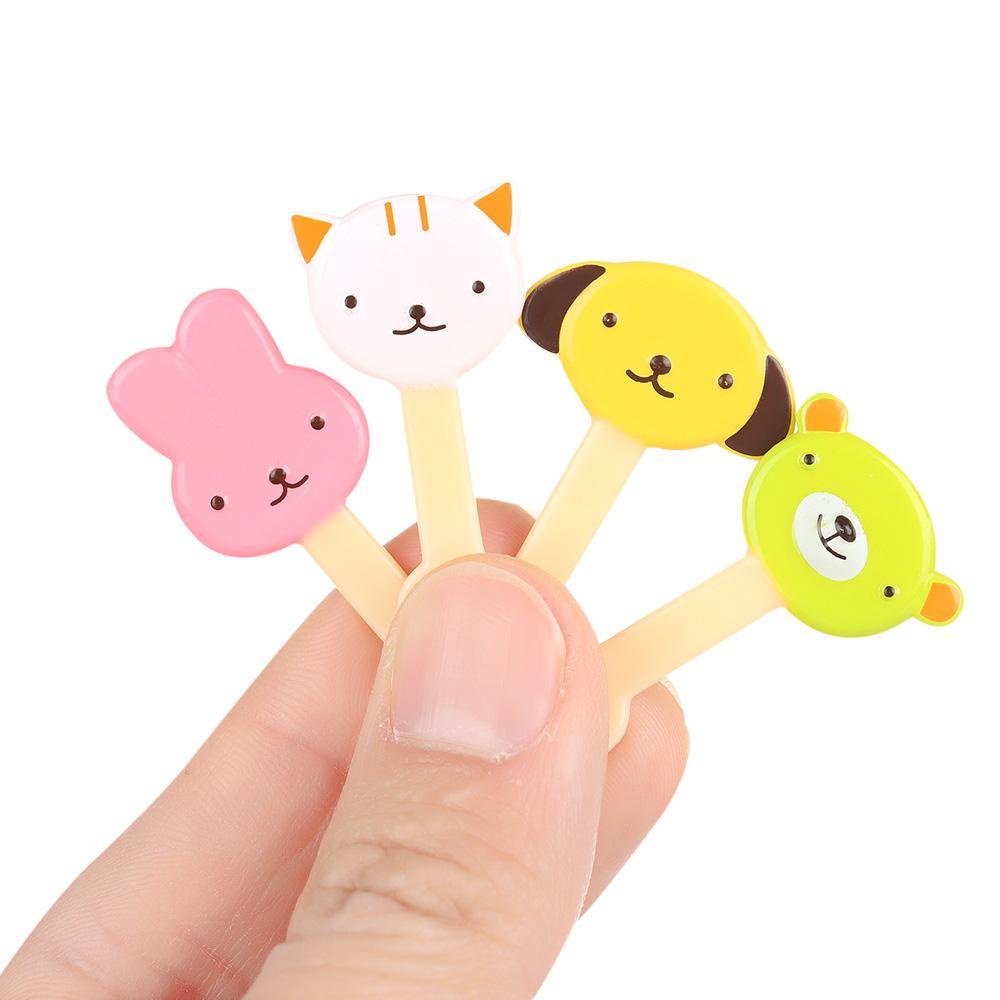 Nĩa Ăn Trái Cây 1 Đầu Thiết Kế Dễ Thương Tiện Dụng