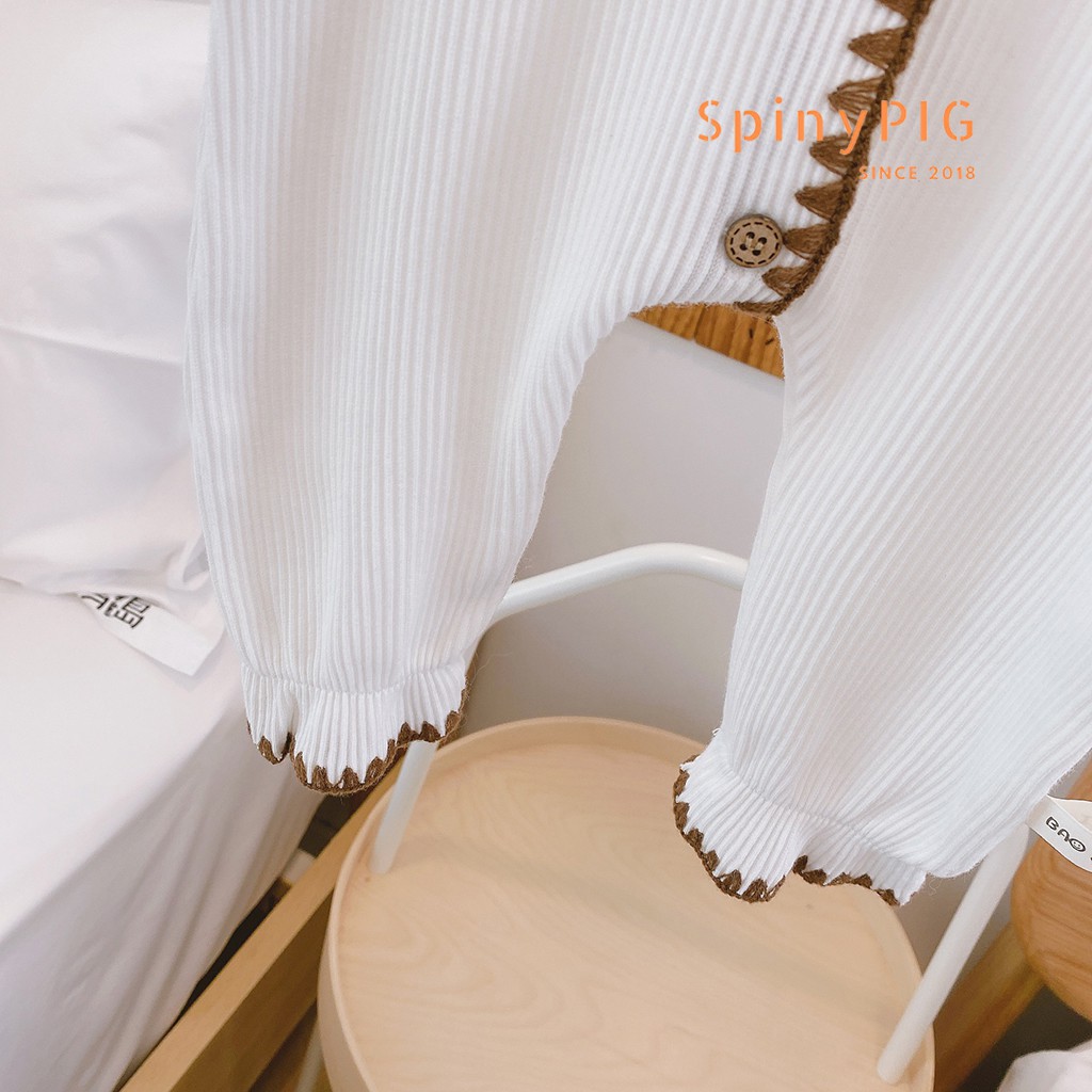 Bộ body cho bé 0-2 tuổi style Hàn Quốc cotton dệt kim cực kỳ dễ thương
