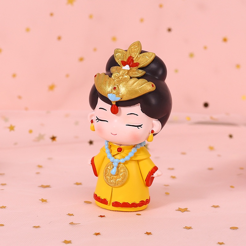 [SIÊU RẺ❤️] – Tượng Hoàng Thượng - Hoàng Hậu (1 Cặp) - Trang trí bánh sinh nhật bánh kem