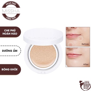 Phấn Nước Dưỡng Ẩm, Giúp Da Bóng Khỏe Tự Nhiên Missha Magic Cushion Moist Up SPF50+ PA+++ 15g