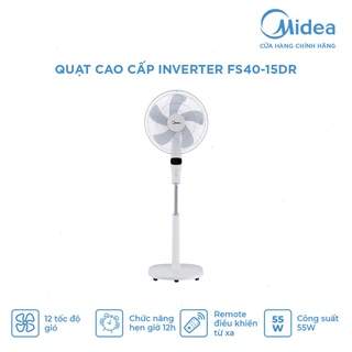Quạt modor DC inverter 55W Midea FS40-15DR