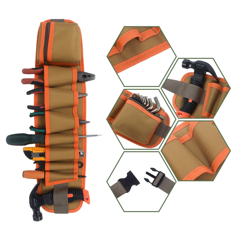 Túi Đeo Hông Đựng Dụng Cụ Sửa Chữa Đa Năng Dành Cho Thợ Điện