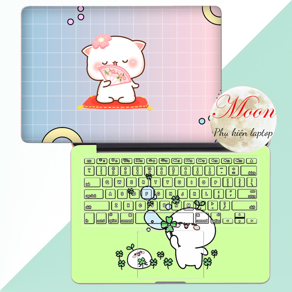 [CUTE 3]Skin Laptop- Miếng Dán Máy Tính Cute Dành Cho Nhiều Dòng Máy Full Các Dòng:Dell, Hp, Acer, Asus, Macbook,Vivo,..