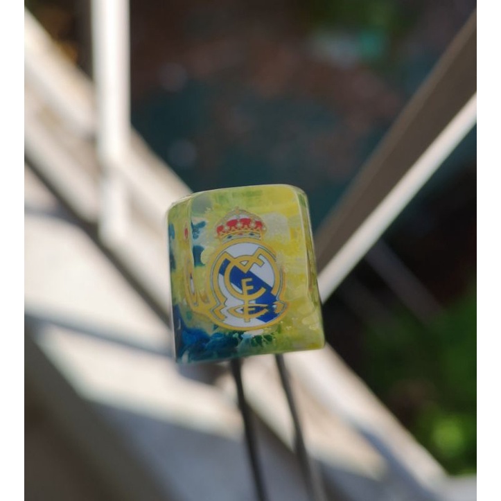 Phím bấm trang trí bóng đá keycap resin gaming bàn phím cơ đội bóng đá, quà tặng sinh nhật tuyệt vời