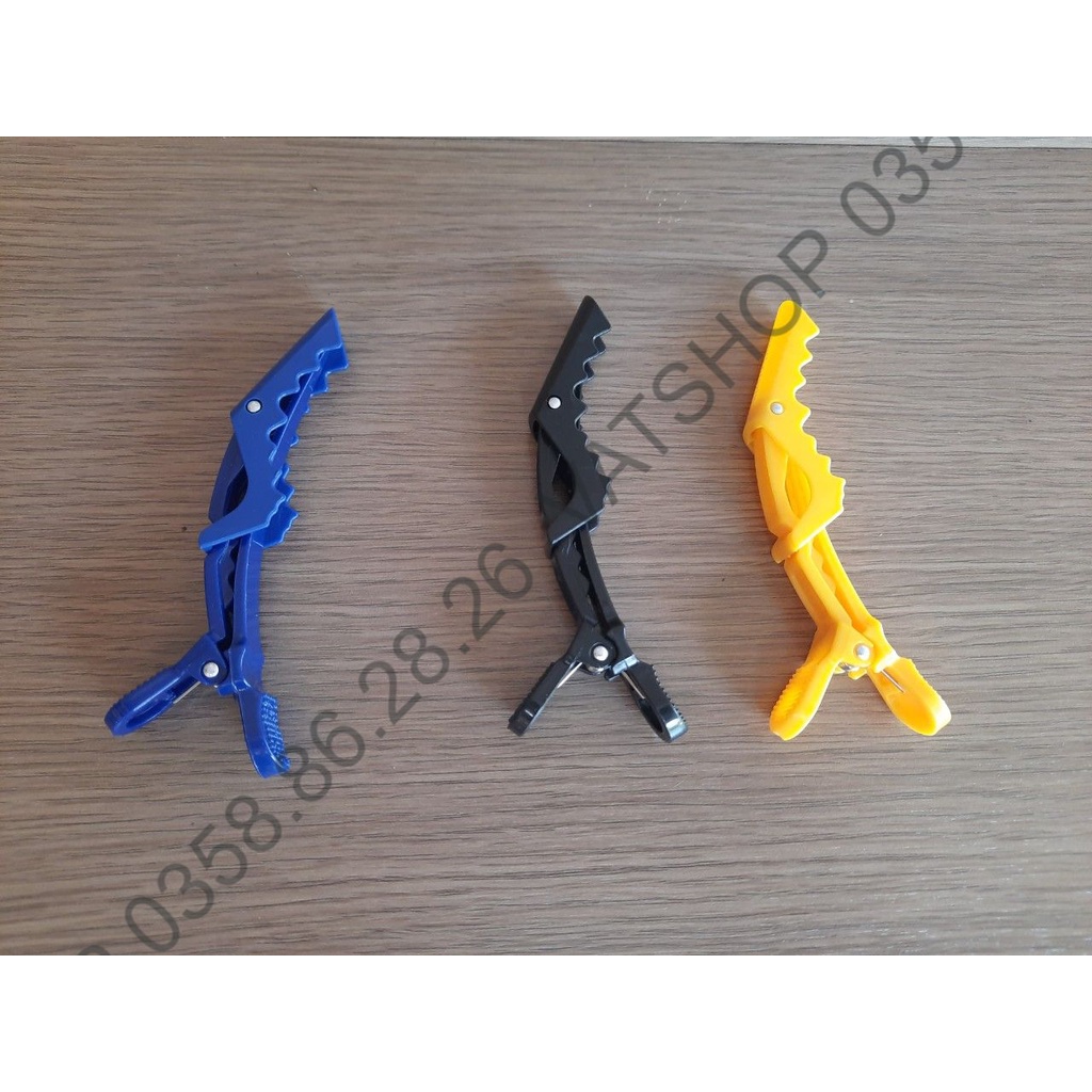 Kẹp tóc cá sấu 1 set 6 cây