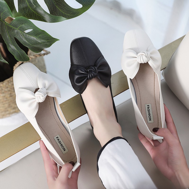 Giày Búp Bê Mũi Vuông Thời Trang Cỡ Lớn 41-43 Cho Nữ | BigBuy360 - bigbuy360.vn