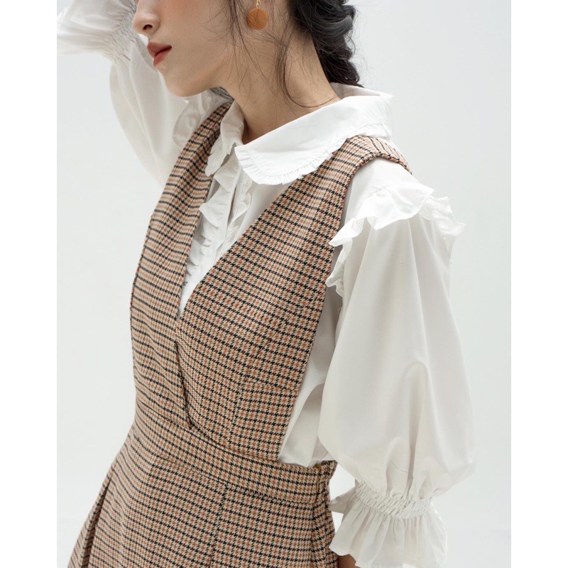 LITRA _ EMMIE trap dress+áo sơ mi