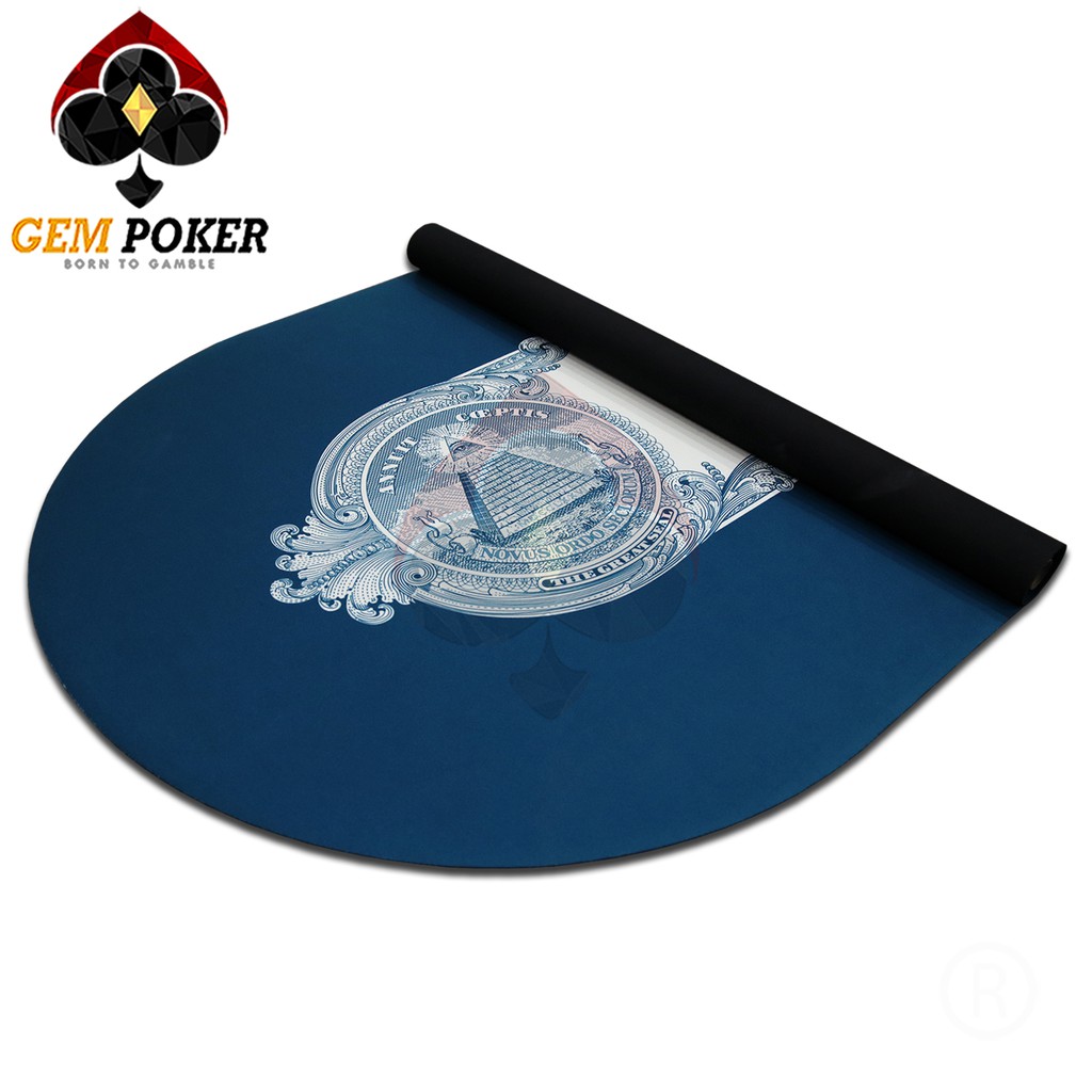 ⚜️ THẢM CAO SU POKER OVAL - GEM DOLLAR® CAO CẤP ⚜️