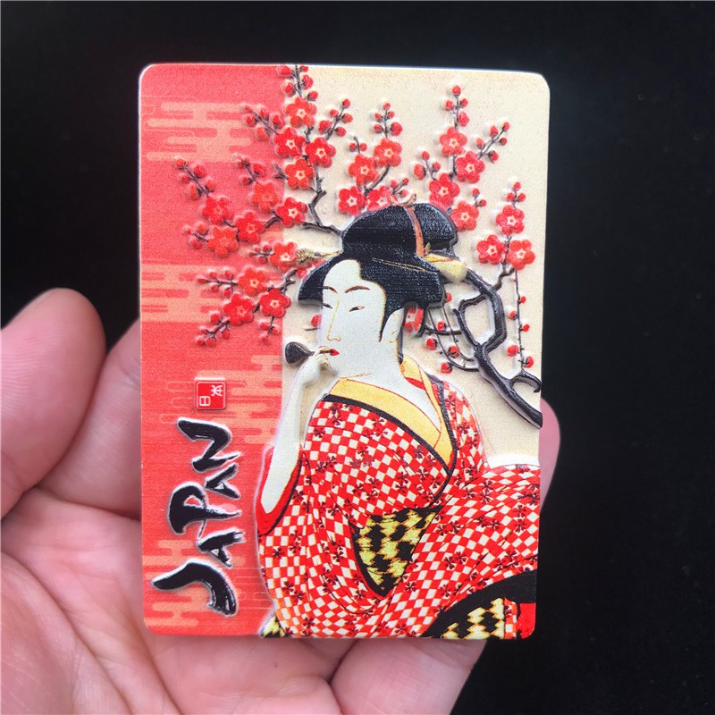 Nam Châm Dán Tủ Lạnh Du Lịch Thế Giới Du Lịch Nhật Bản Lưu Niệm Nhảy Múa ji fuji Núi sumo Hít Nam Châm