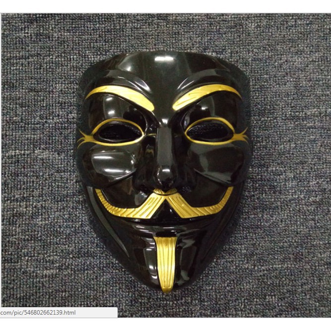 (HB)-MẶT NẠ HÓA TRANG HACKER ĐEN