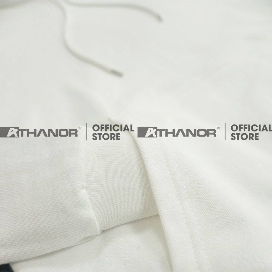 Áo Hoodie ATHANOR Chất Nỉ Bông 100%cotton 350 gsm Form Unisex HDT911