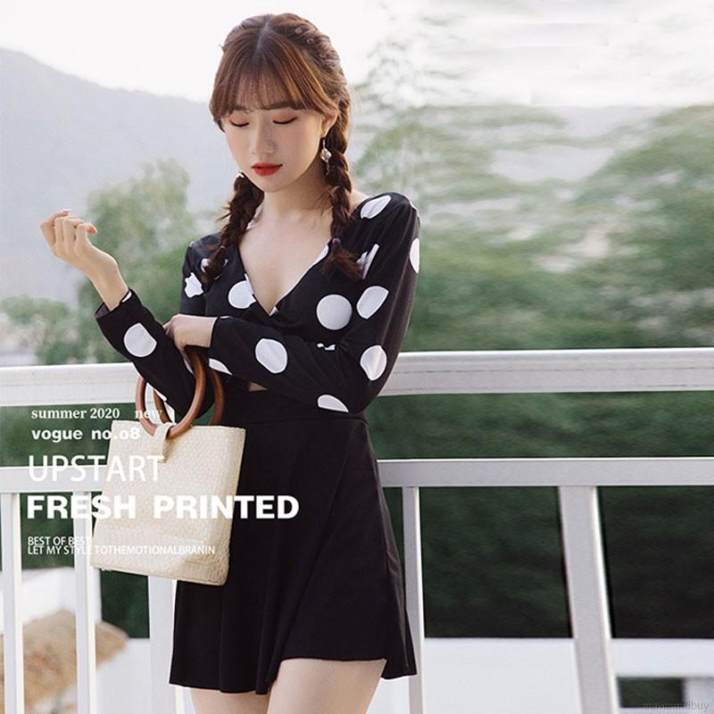 Đồ Bơi Một Mảnh Phong Cách Hàn Quốc Cho Nữ 38-60kg | BigBuy360 - bigbuy360.vn