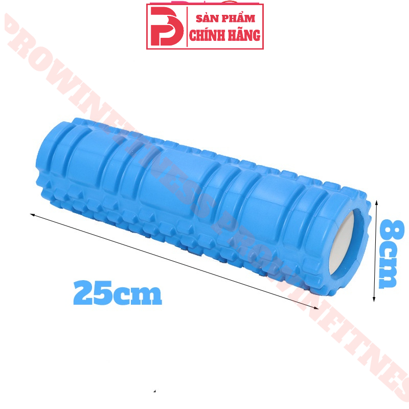 Con lăn giãn cơ Foarm Roller Massage tập gym Yoga thể thao cao cấp Prowin Fitness