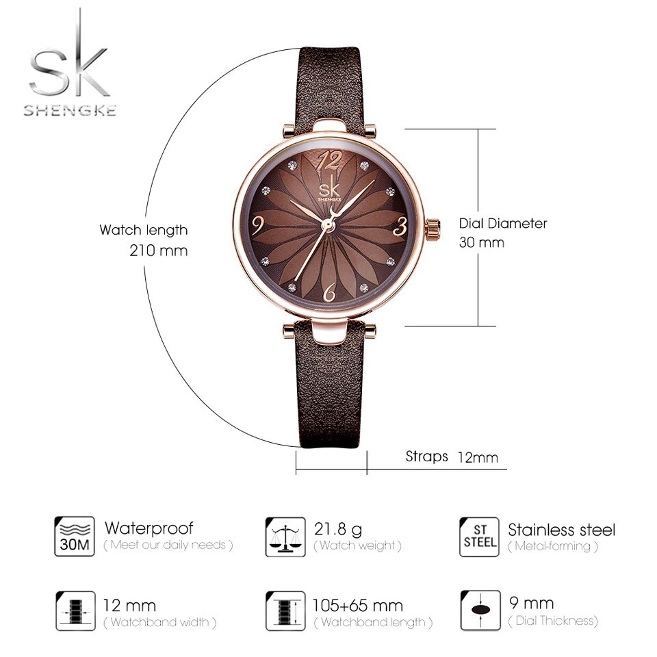 [SHENGKE OFFICIAL] Đồng hồ nữ Shengke Korea K8047 chính hãng | BigBuy360 - bigbuy360.vn