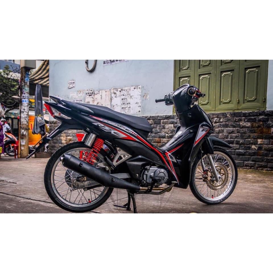 Tem Wawe RSX đỏ đen rời (B)