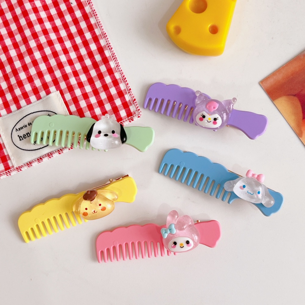 Lược Kẹp Tóc Màu Kẹo Sáng Tạo Dễ Thương Phong Cách Hàn Quốc