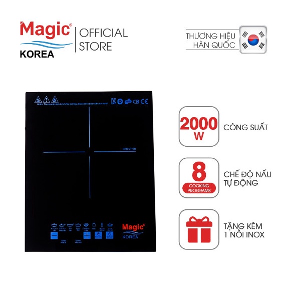Bếp Điện Từ Cảm Ứng Đa Năng Magic Korea A46