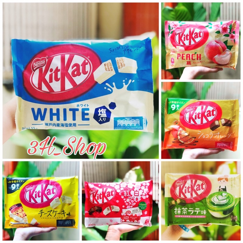 Combo 10 túi Kitkat nội địa Nhật date T10/22