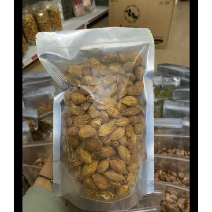 HẠT HẠNH NHÂN RANG BƠ VỎ MỎNG 500g