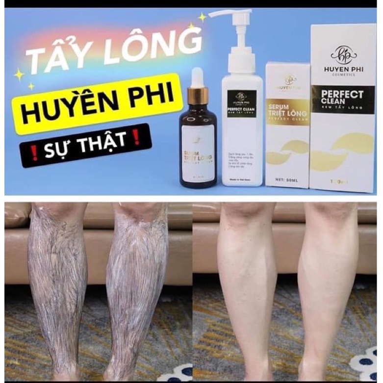 Kem tẩy lông Huyền Phi