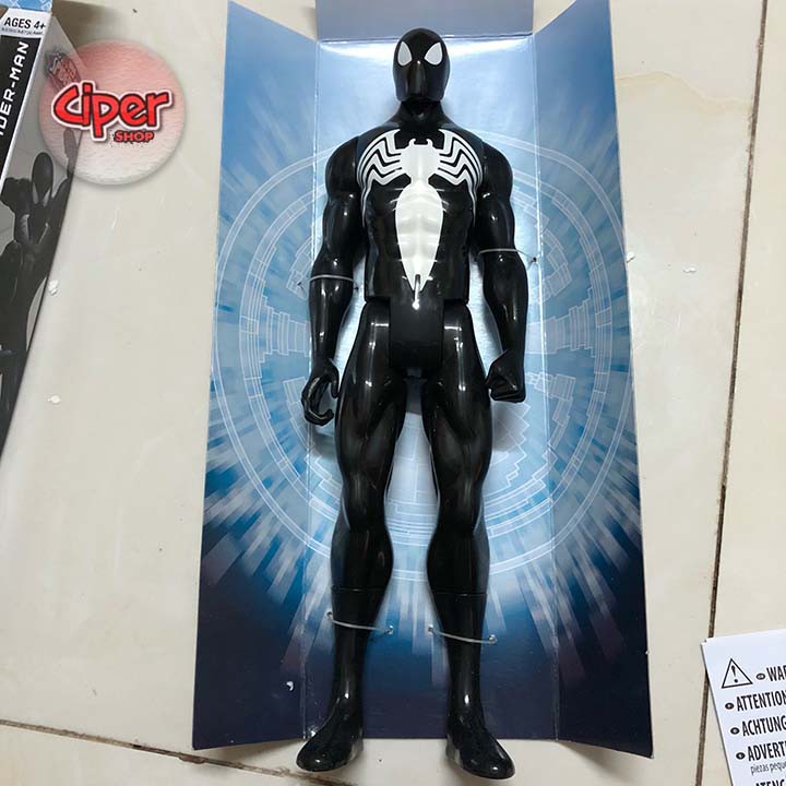 Mô hình Black Suit Spider Man 30cm -  Titan Hero Series