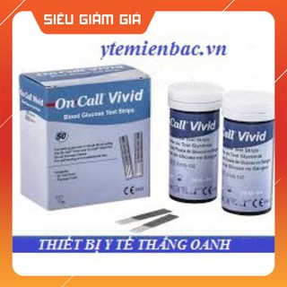 QUE THỬ TIỂU ĐƯỜNG ONCALL VIVID HỘP 25 TET CHÍNH HÃNG