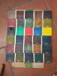Sơn Lau Gel Stain 30 màu