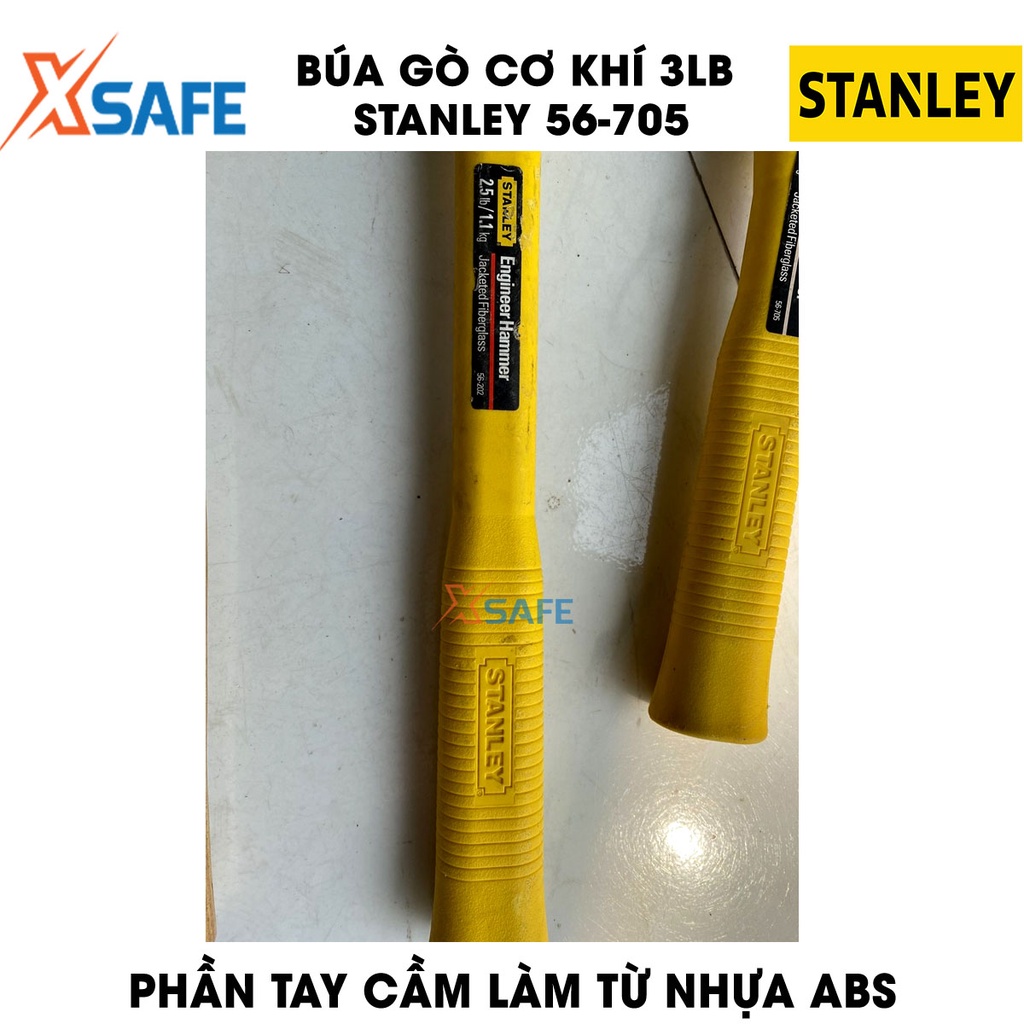 Búa gò STANLEY đầu búa chất liệu hợp kim cao cấp Búa cơ khí Stanley tiện lợi dùng trong chế tạo, sửa chữa, lắp ráp