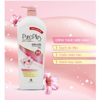 Dầu gội pureplus hương hoa anh đào chai 1000gr