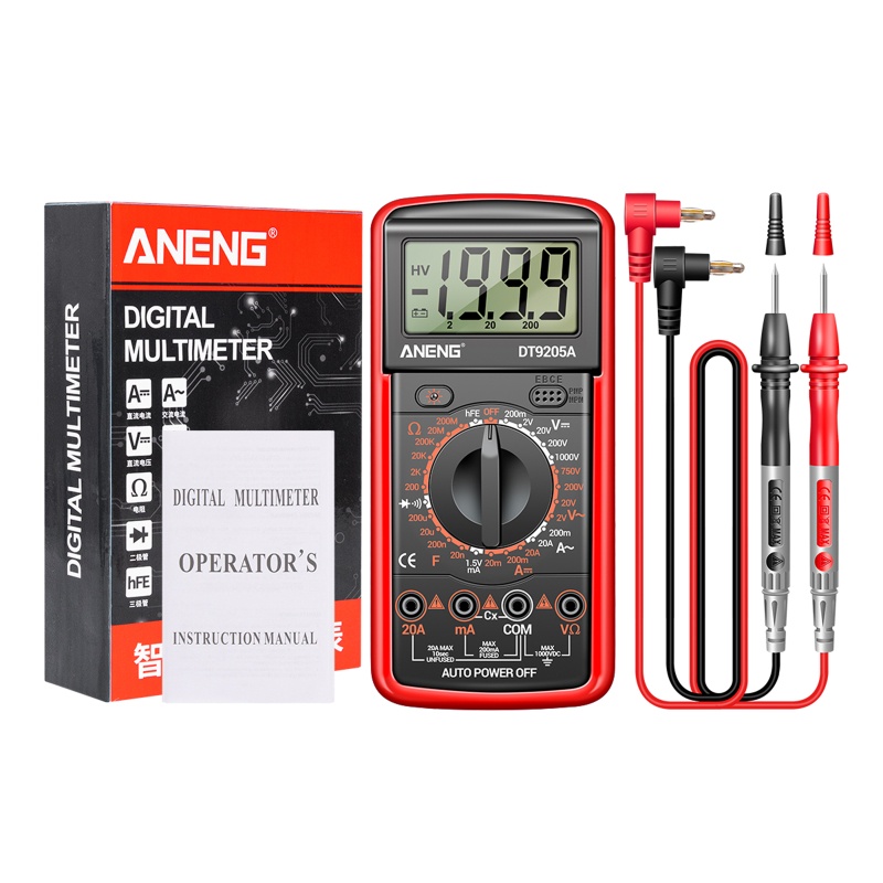 Đồng Hồ Đo Điện Áp Kỹ Thuật Số 1999 AC Tự Động Chuyên Dụng Cho DC V