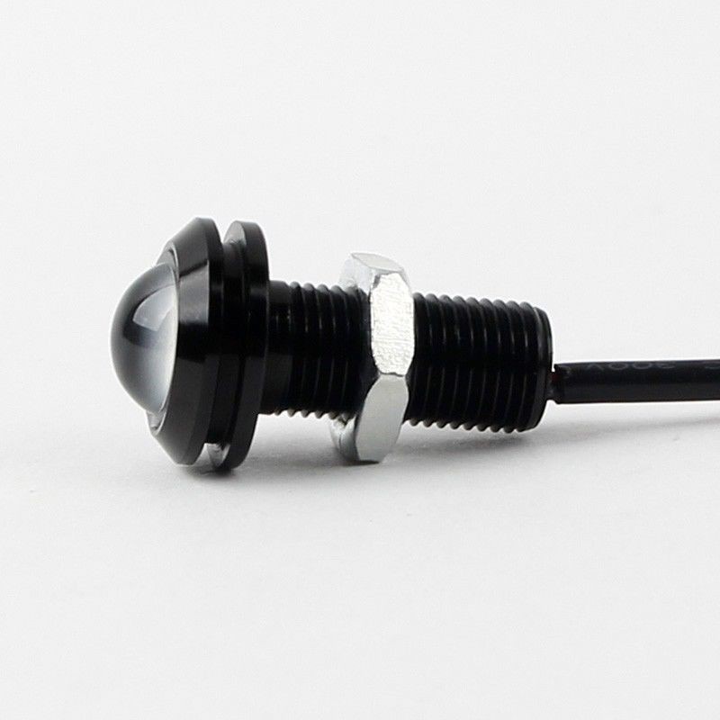 Đèn LED Sương Mù DRL 9W 18MM 12V 24V Ánh Sáng Trắng / Vàng / Xanh Dương Chuyên Dụng Cho Xe Hơi / Xe Tải