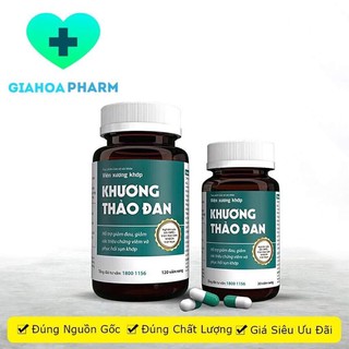 Khương Thảo Đan - Viên xương khớp, hỗ trợ giảm đau, giảm triệu chứng viêm và phục hồi sụn khớp