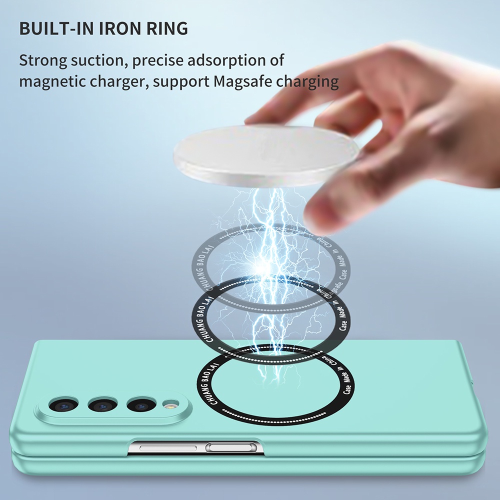 Chống Sốc Ốp Điện Thoại Từ Tính Chống Rơi Cho samsung galaxy z fold 5 4 3 fold5 fold4 fold3 5g