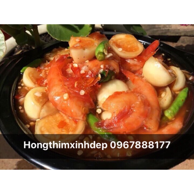 Cà muối tôm kiểu Huế