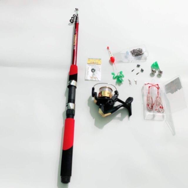 bộ cần câu 3m6 shimano + máy câu + phụ kiện đầy đủ như video cần cực khoẻ y hình giá rẻ chất lượng 7jabdvjakdlk