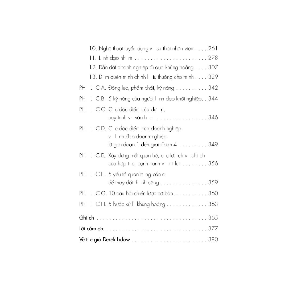 Sách - Thuật Lãnh Đạo Khởi Nghiệp