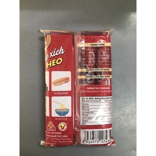 xúc xích bò heo vissan
