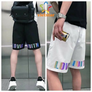 Quần short đùi luis thể thao phản quang unisex - viet_star