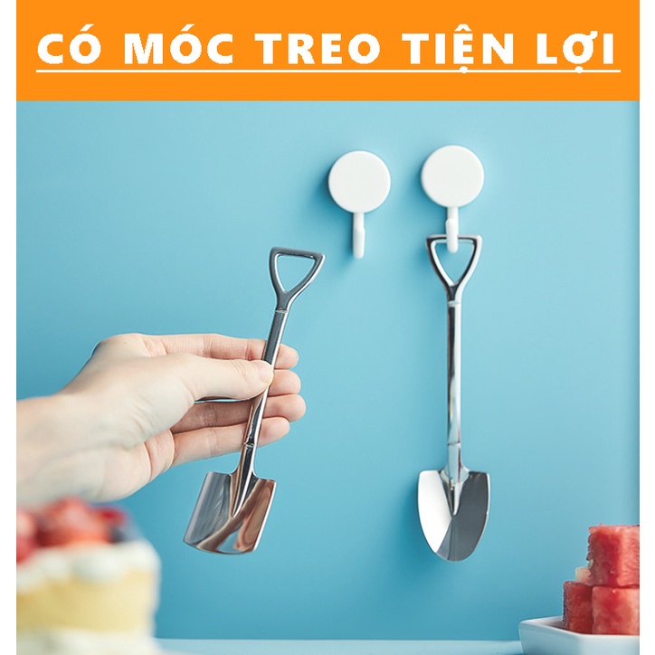 Thìa inox ăn cơm, ăn cháo inox  phong cách Hàn Quốc sang trong cao cấp 88279 hoangxuanvp88