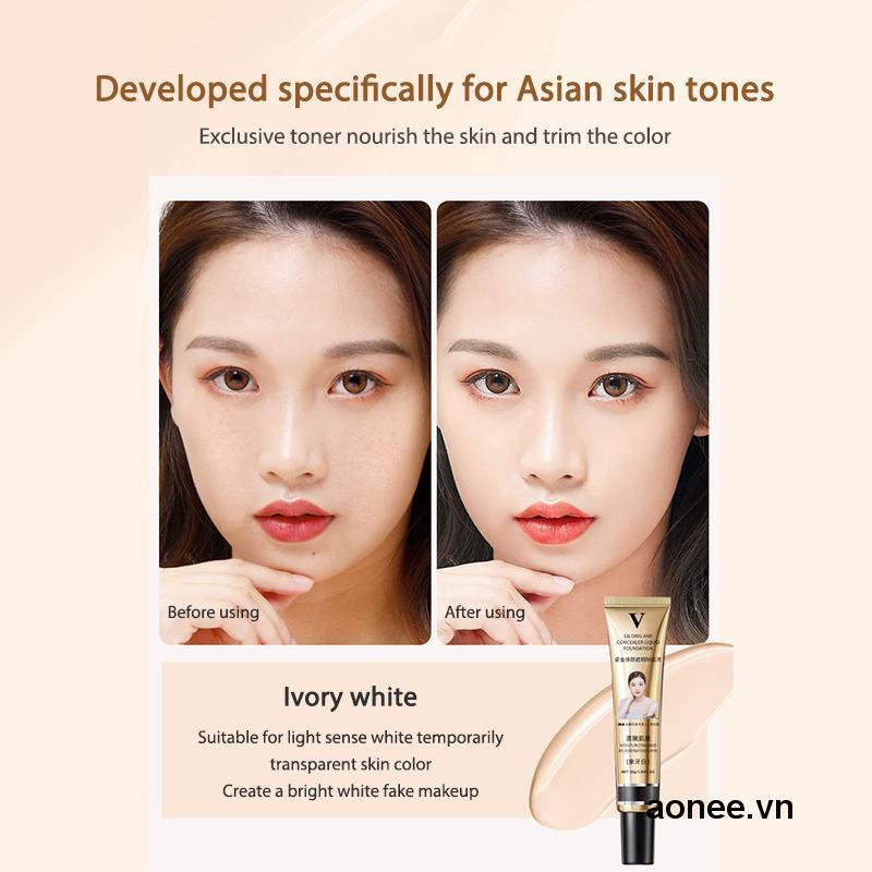 ✨✨Kem Nền BB Che Khuyết Điểm Dạng Lỏng Dưỡng Ẩm Tự Nhiên
