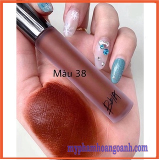 Son bbia 38 màu đỏ nâu