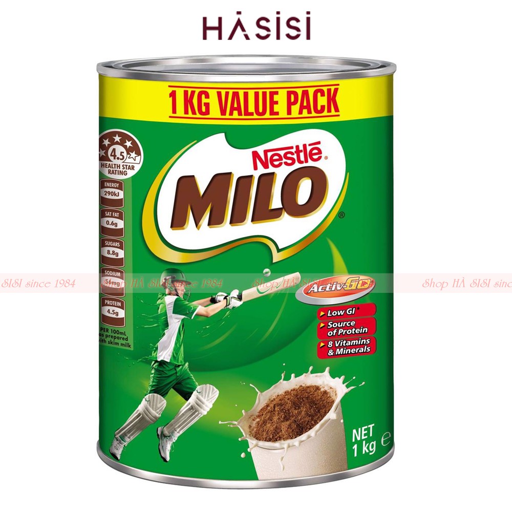 Sữa Bột NESTLE MILO Úc 1kg